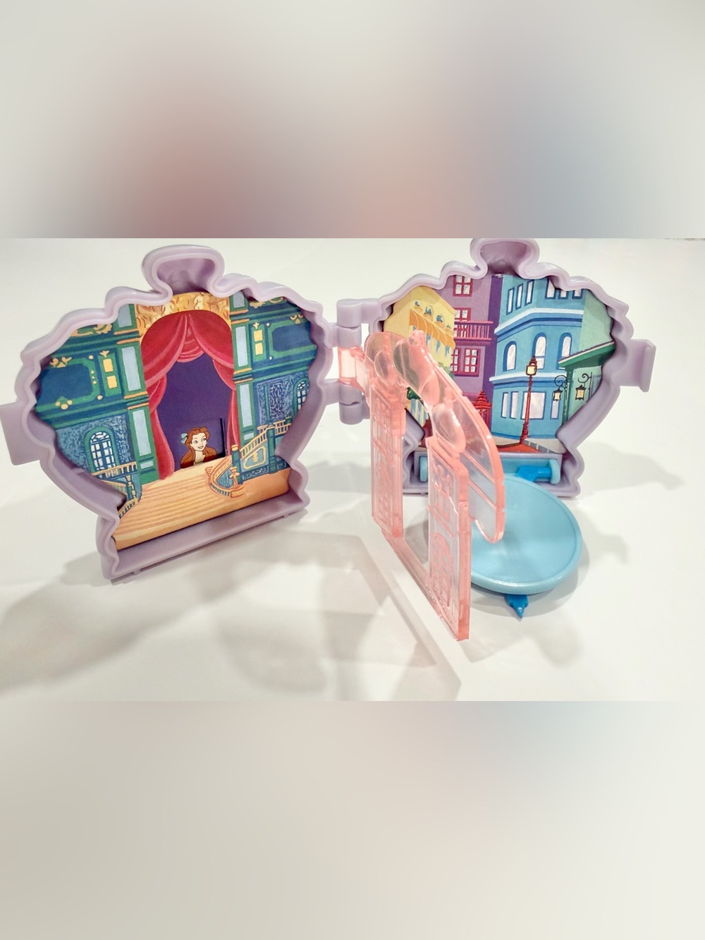 Vintage 1997 Anastasia Polly Pocket Style Locket Compact Playset